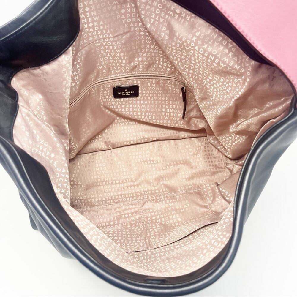 Kate Spade Black Pink Hobo Bag - Picture 8 of 12